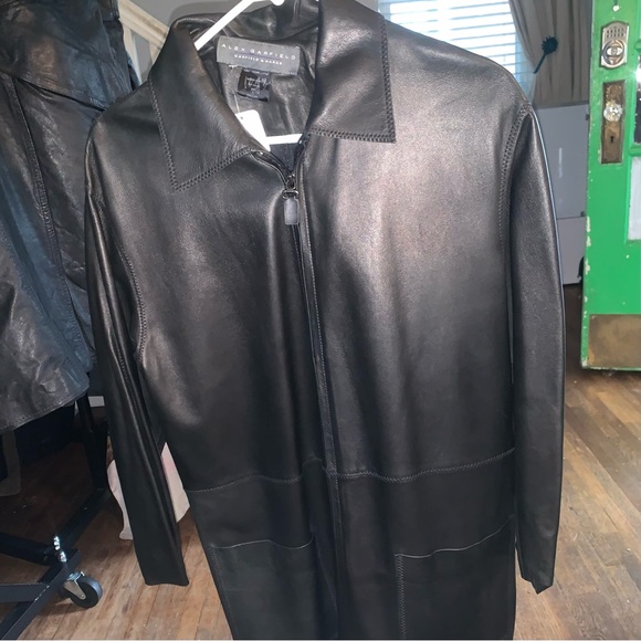 Alex Garfield leather jacket - Picture 1 of 3